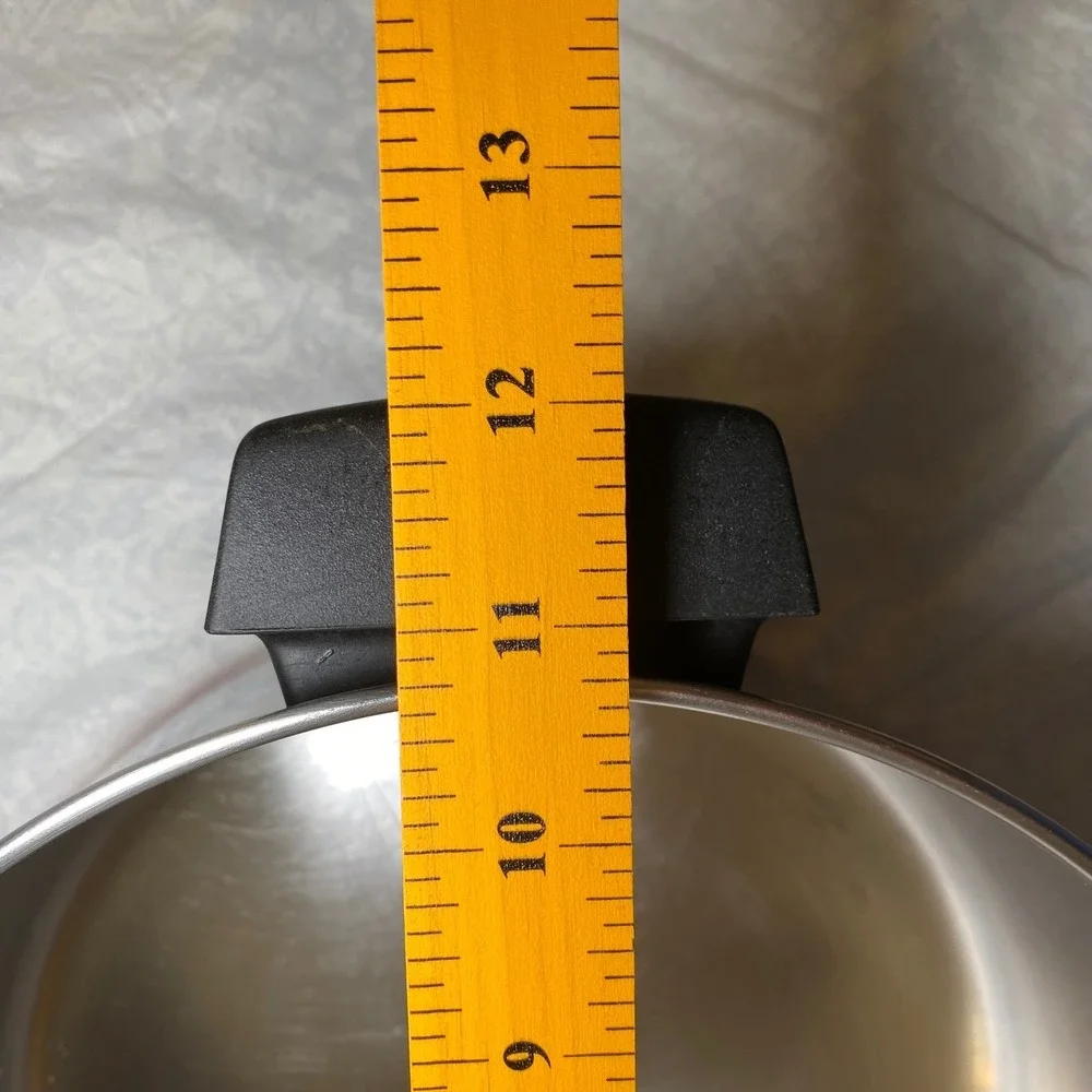 Revere Ware 1801 4.5 Qt Dutch Oven Stock Pot Copper Bottom w/Lid #78 USA